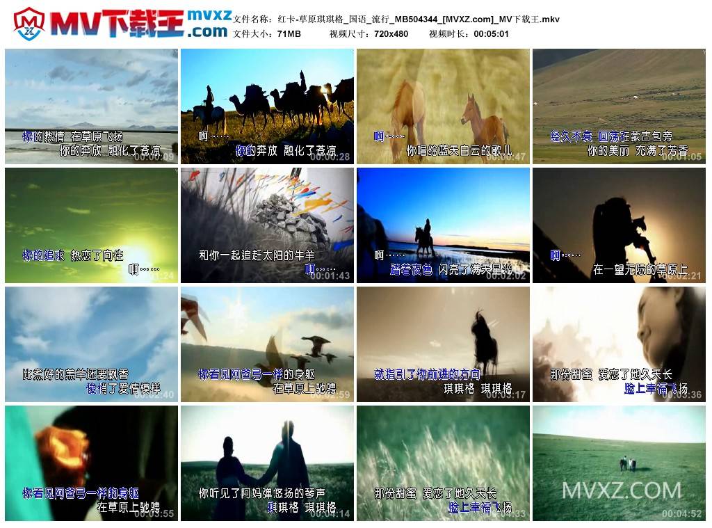 红卡-草原琪琪格_国语_流行_MB504344